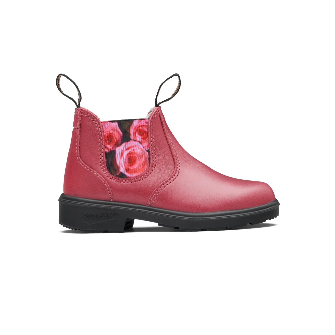 Blundstone Mauve With Pink Rose Elastic Kids' Boot