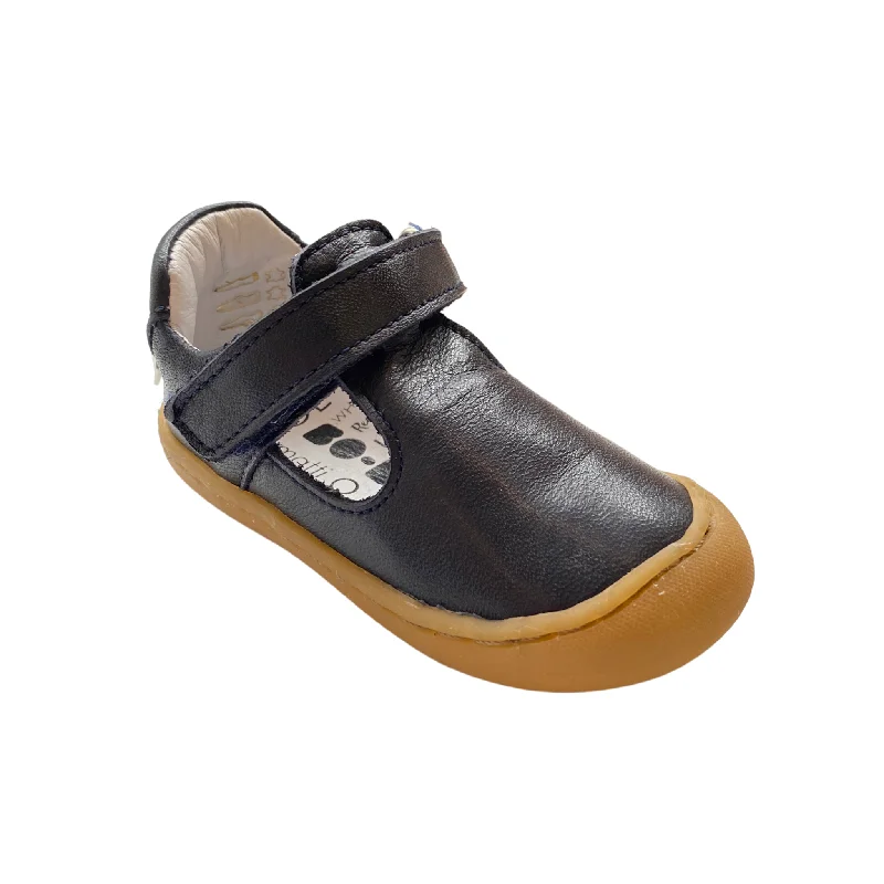 Bo-Bell Ipanema T-Bar Kids Shoes | Navy