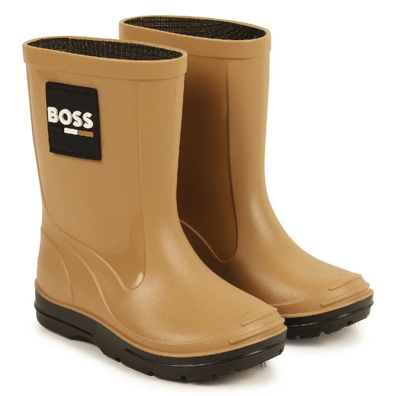 Boss - Tan wellies