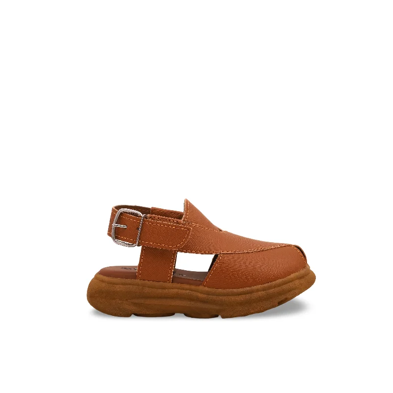 Boys Mustard Peshawari Chappal KD9443