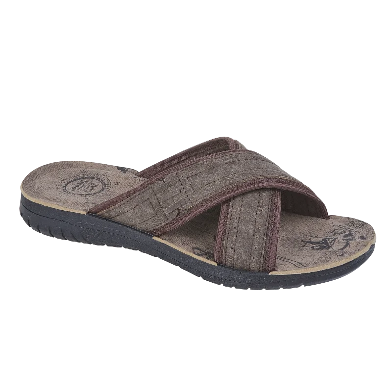 Urban Jacks Jordan Brown Mens Sandals