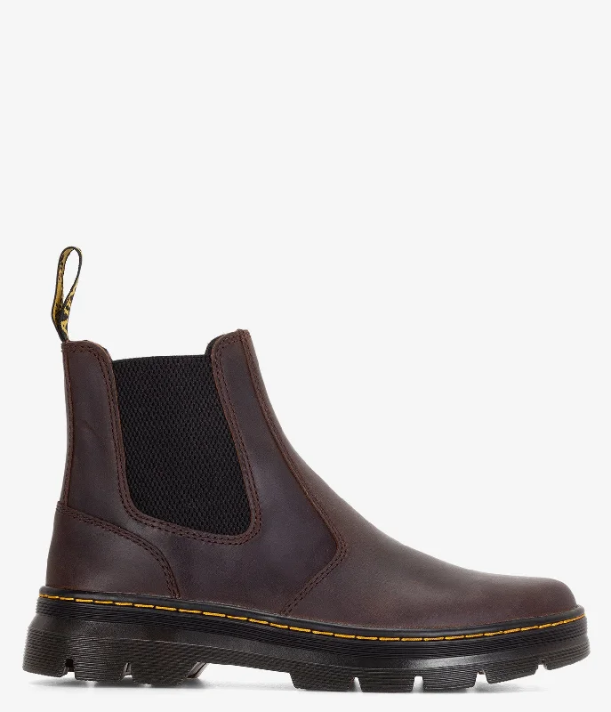 Dr. Martens Embury Crazy Horse Leather Casual Chelsea Boots - Men