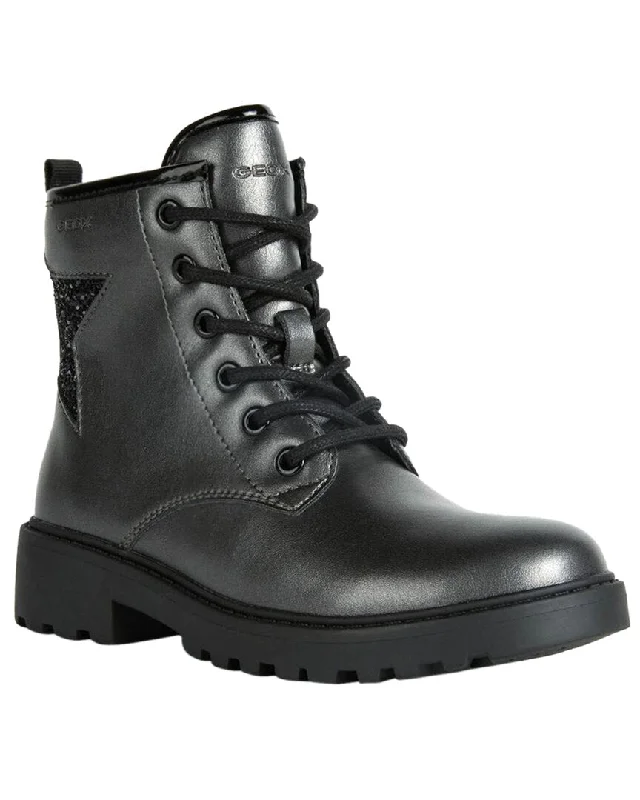 Geox Casey Star Leather Boot