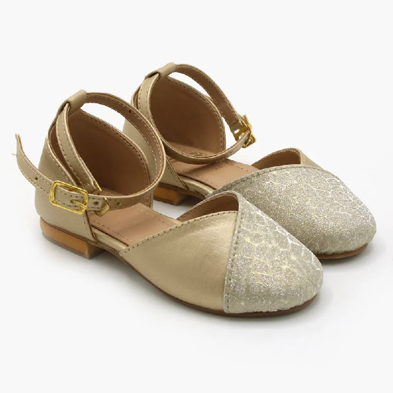 Girls Banto Sandal - Golden