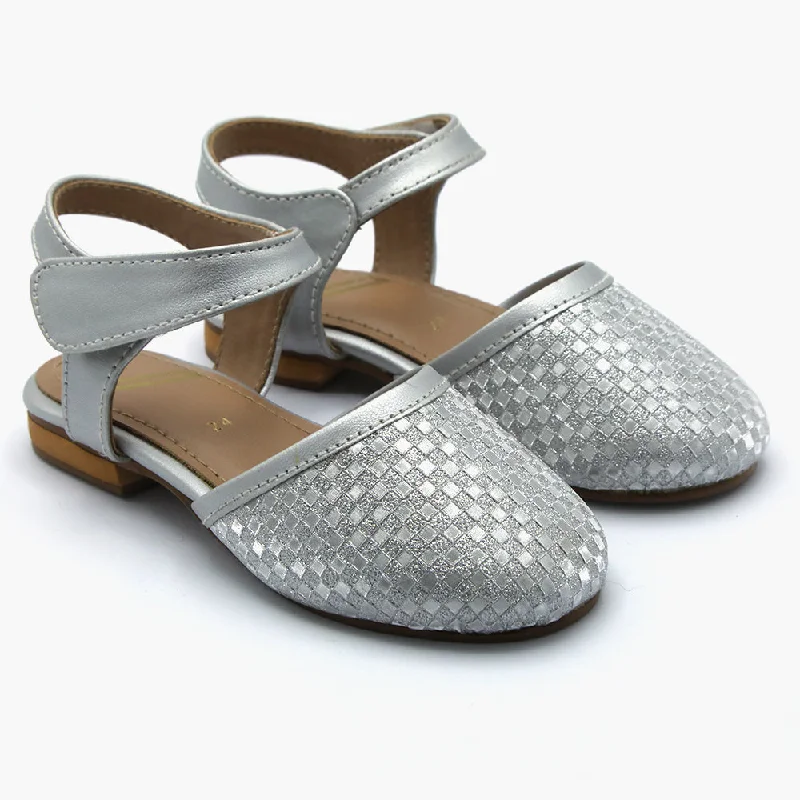 Girls Banto Sandal - Silver