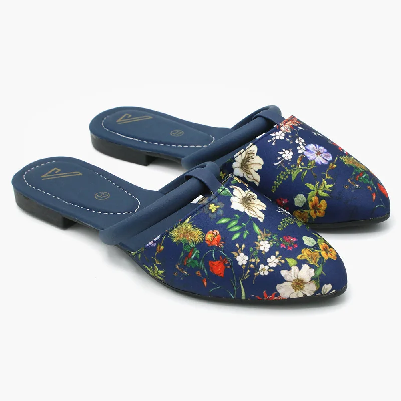 Girls Banto Slipper - Blue