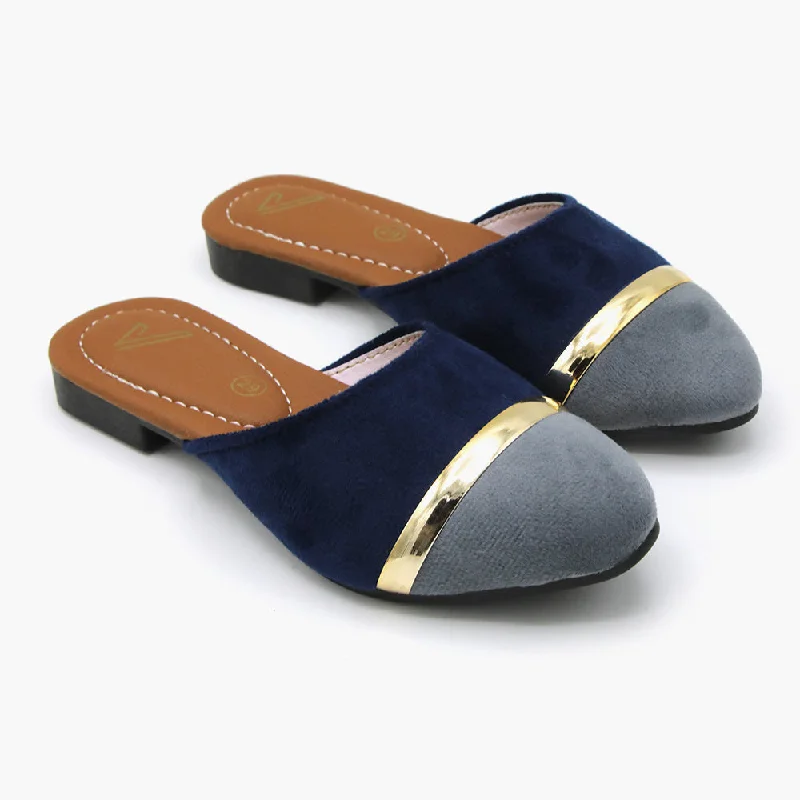 Girls Banto Slipper - Blue