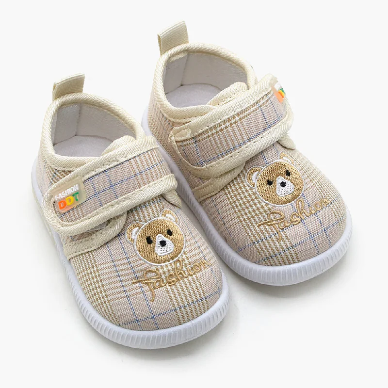 Girls Canvas Shoes - Beige