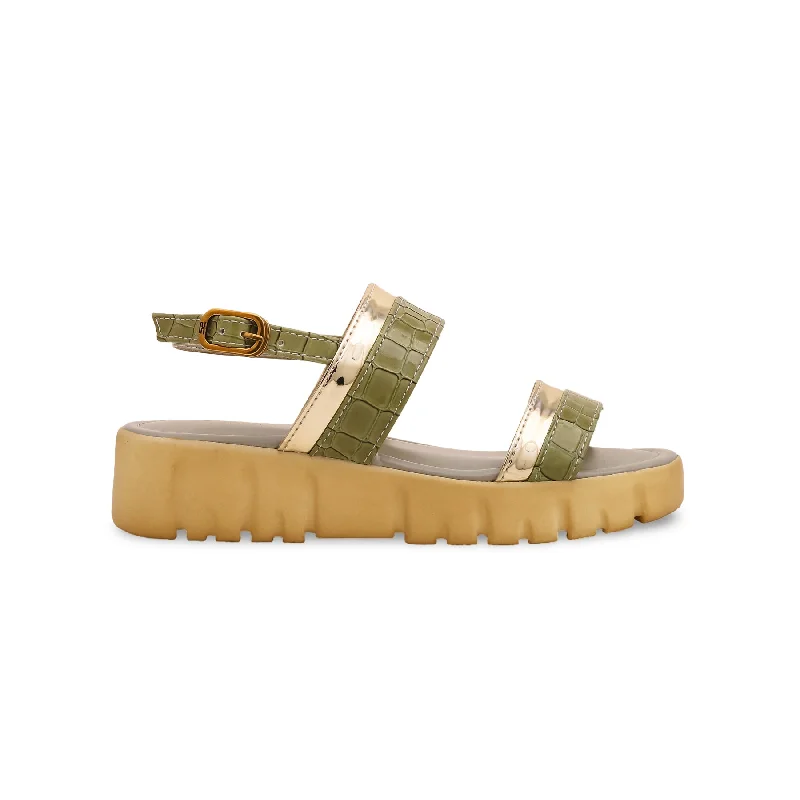 Girls Pistagreen Formal Sandal KD7795