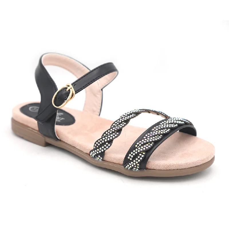 Girls Sandal - Black