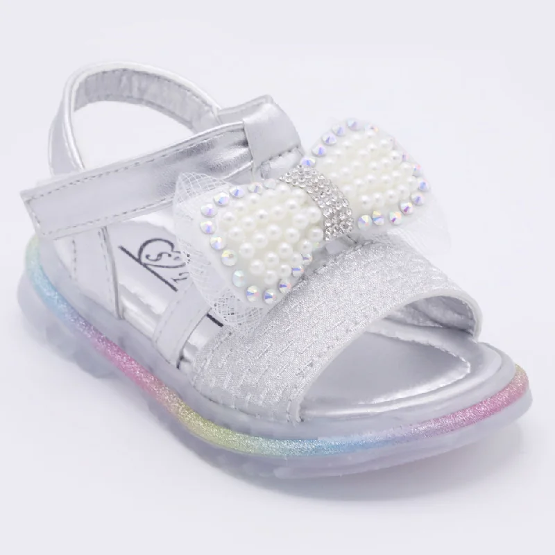 Girls Sandal - Silver