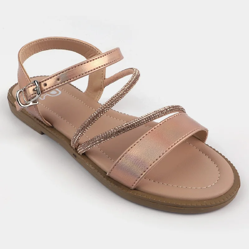 Girls Sandal ZP-020-Champagne