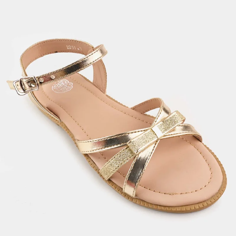 Girls Sandals 1031-3-Golden