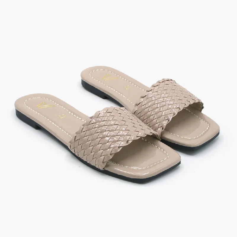 Girls Slipper - Beige