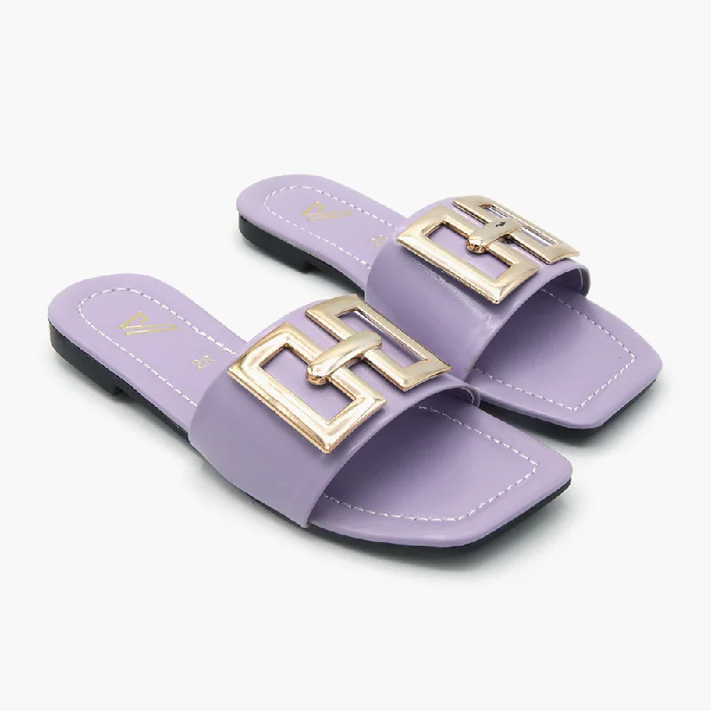 Girls Slipper - Purple