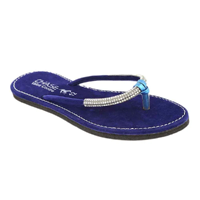 Girls Slippers - Blue