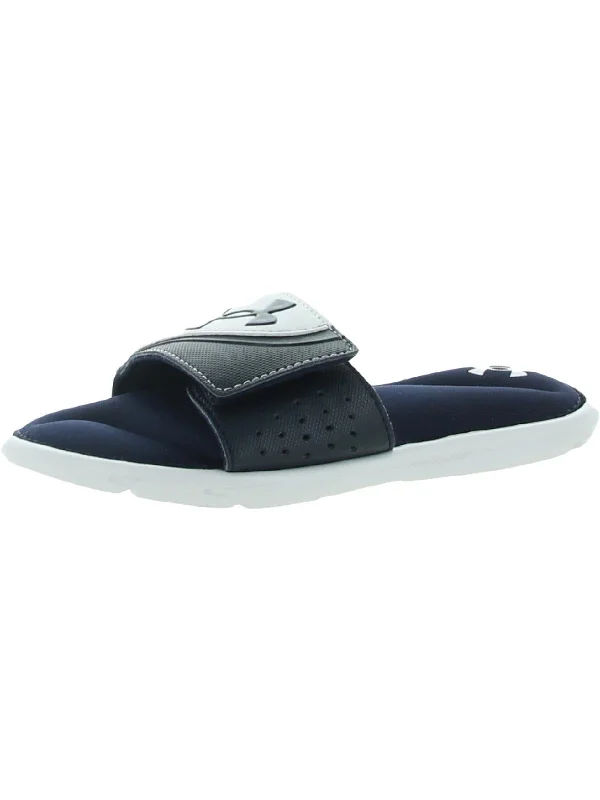 Ignite VI Boys Slip On Adjustable Slide Sandals