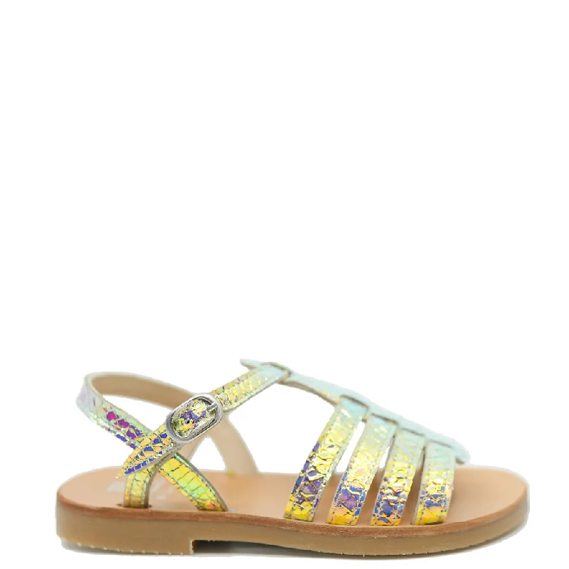 Manuela Iridescent Sandal