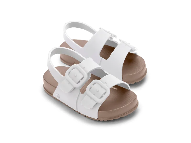 Mini Melissa White Jelly Sandal