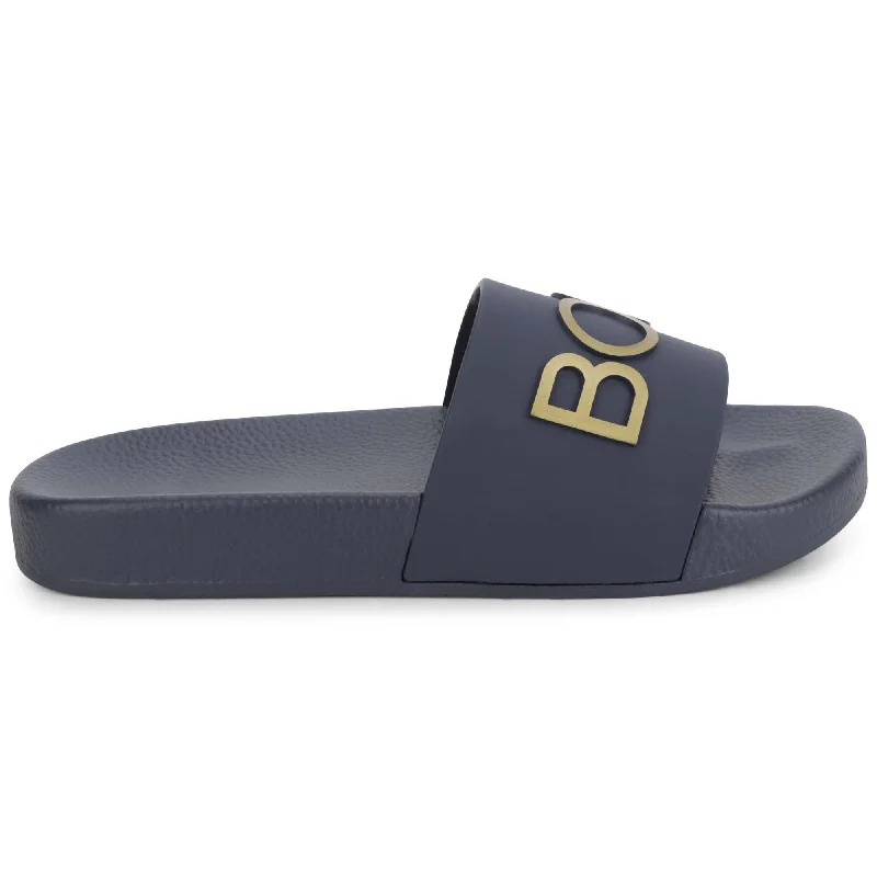 Navy Logo Slides