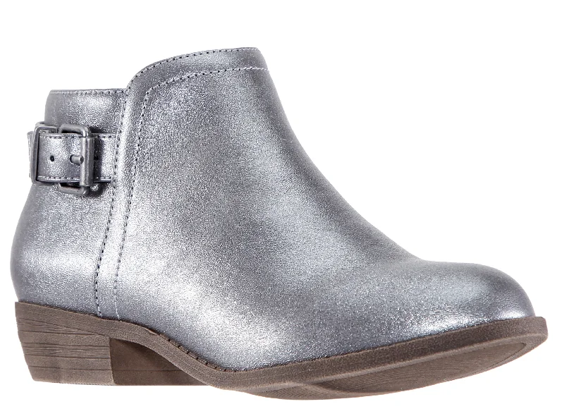 Tea Kids Ankle Boot - Pewter Shimmer