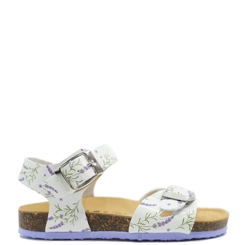 Primigi Lavender Floral Birkenstock Sandal