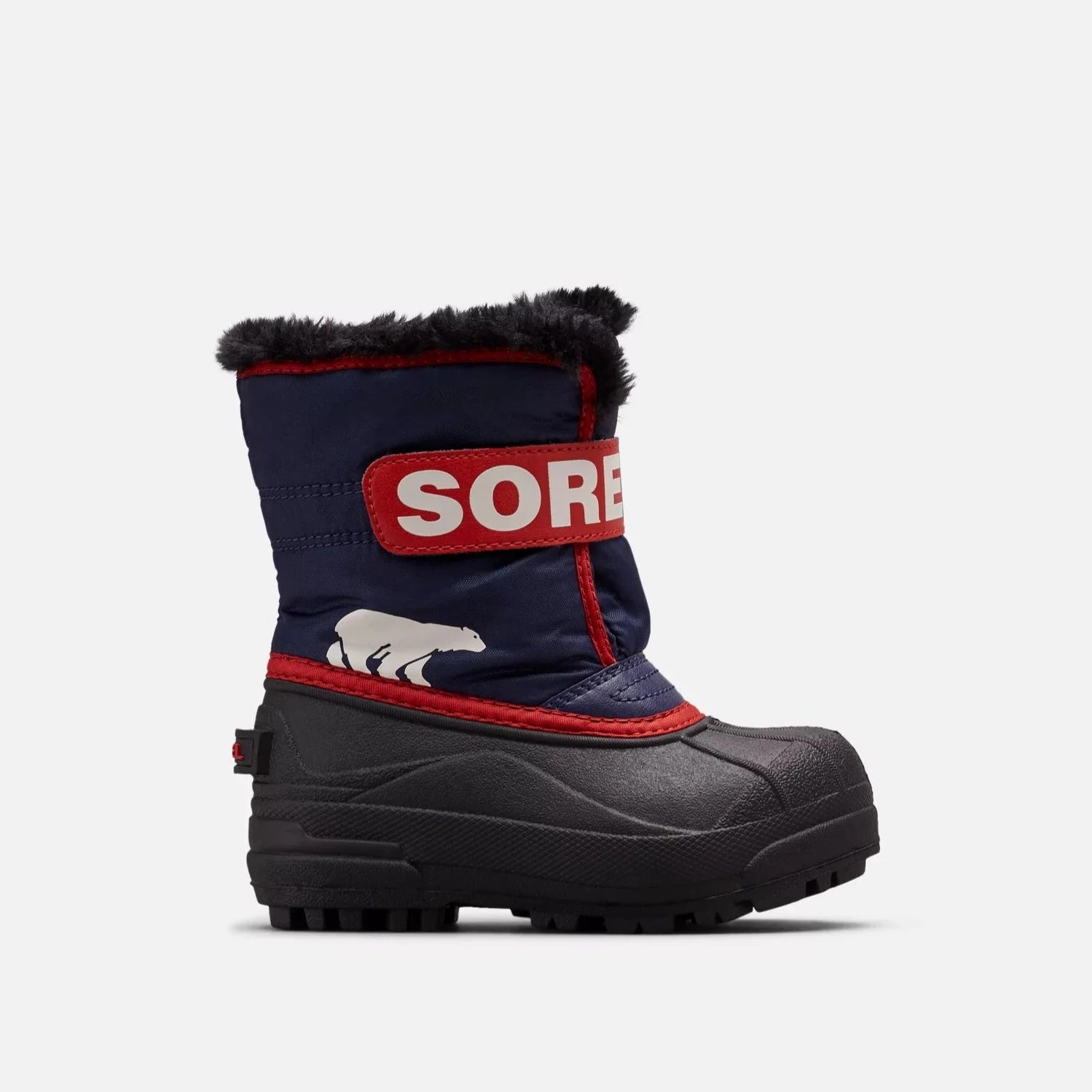 Sorel Nocturnal/Sail Red Children’s Snow Commander Boot