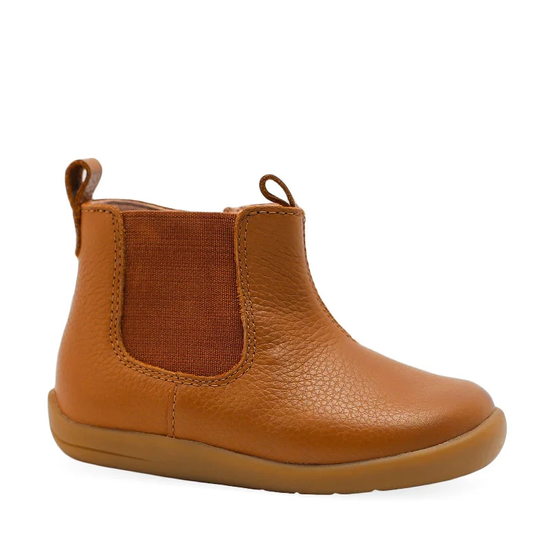 Start-rite Avenue Boys Girls Tan Chelsea Boot