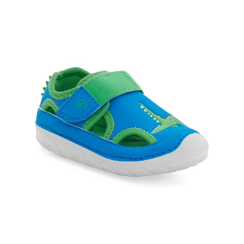 Stride Rite SM Splash | Blue/Green Toddler Sandals