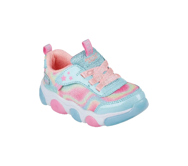 Toddler Girls' S Lights Mighty Glow - Swirl Daze | Skechers