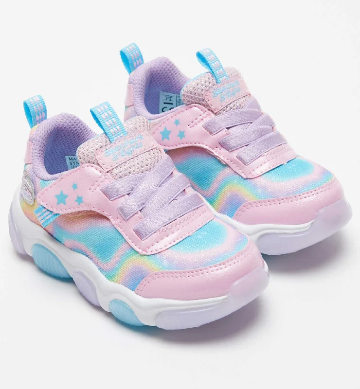 Toddler Girls' S Lights Mighty Glow - Swirl Daze | Skechers