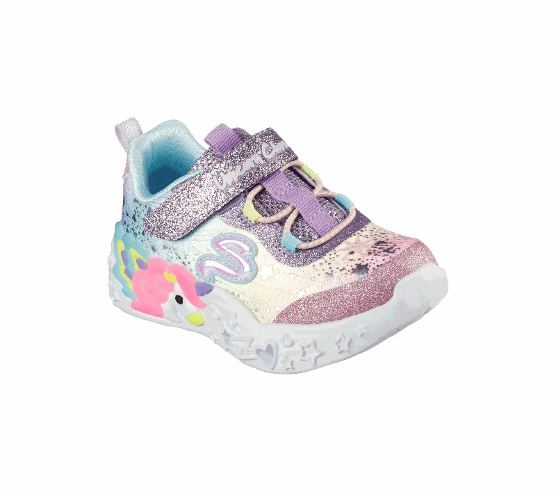 Toddler Girls' Unicorn Charmer Twilight Dream Sneaker | Skechers