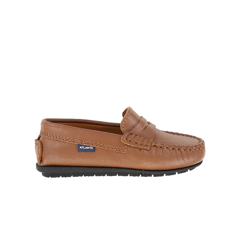 ATLANTA MOCASSIN RUST PENNY LOAFER [FINAL SALE]