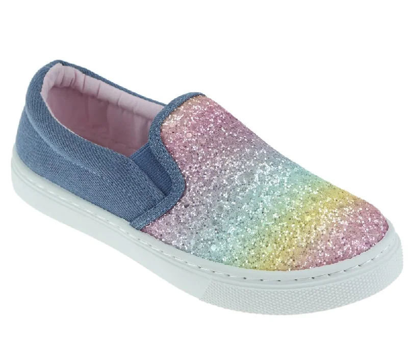 Girls Fine Glitter Fashion Sneaker