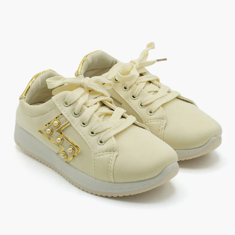 Girls Jogger - Beige