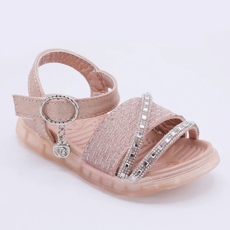 Girls Sandal - Peach