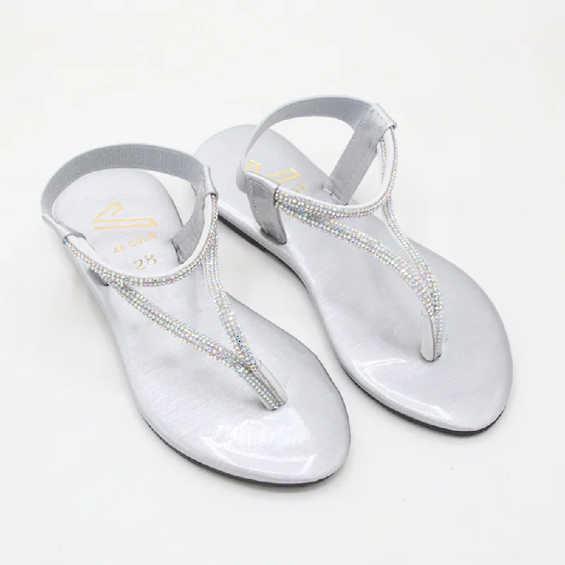 Girls Sandal - Silver