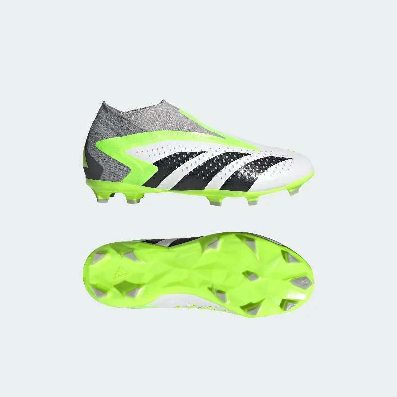 Kids' adidas Predator Accuracy+ Firm Ground Soccer Cleats