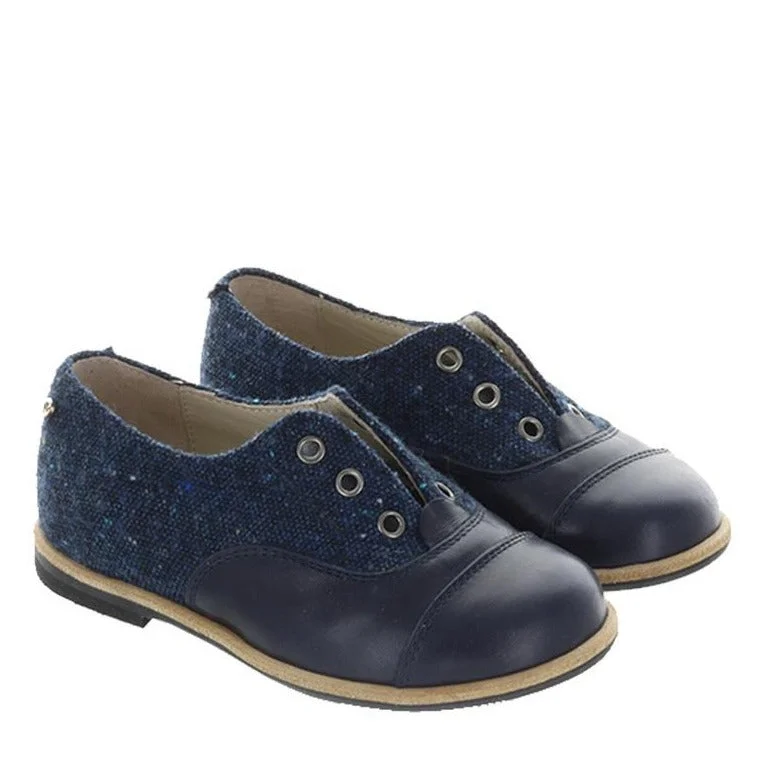 Manuela de Juan Girl's and Boy's Lucio Oxford, Marine