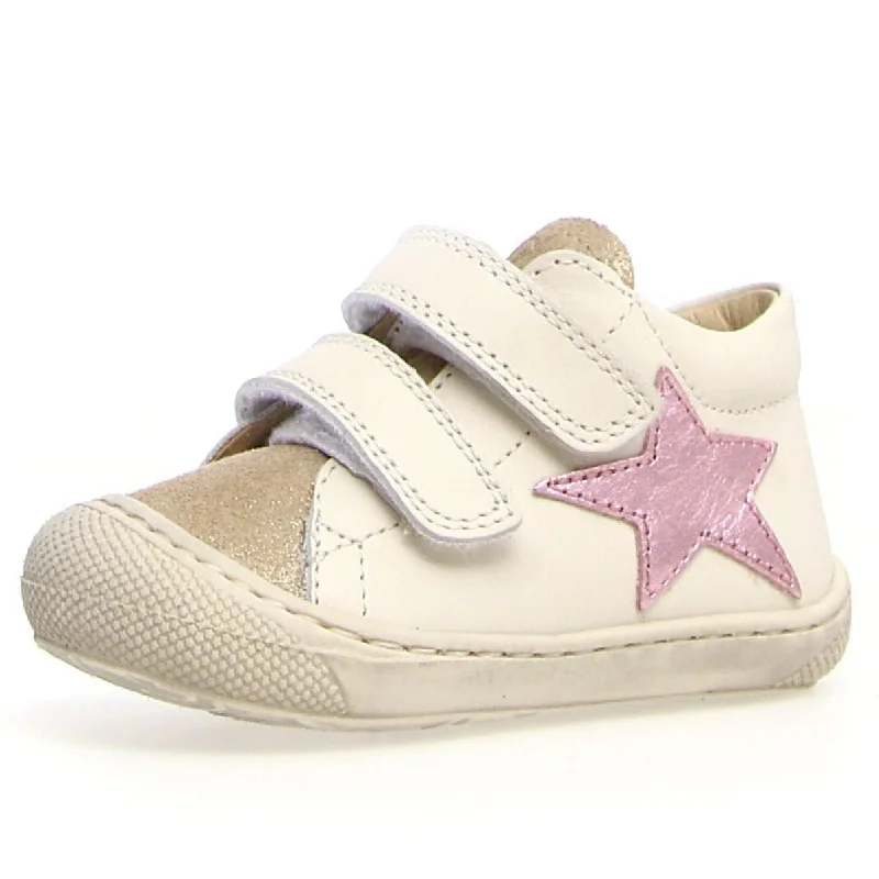 Naturino Kolde VL Girl's Casual Shoes - Platinum/Milk