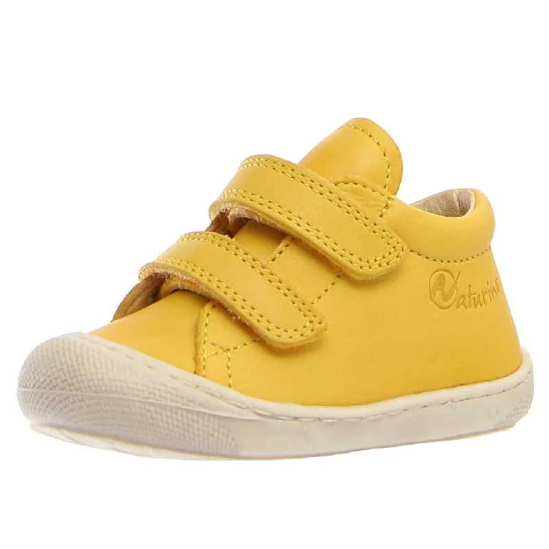 Naturino Girl's and Boy's Cocoon Vl Nappa Sneakers - Yellow