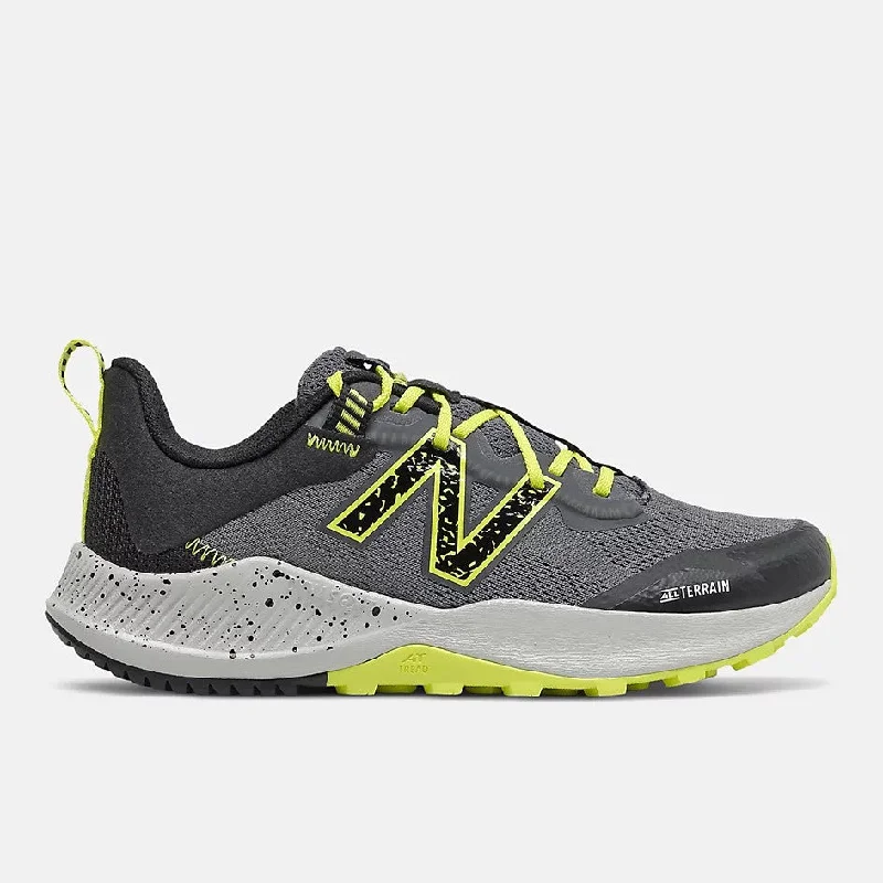 New Balance Lead/Sulphur Yellow/Black Nitrel V4 Lace Children’s Sneaker