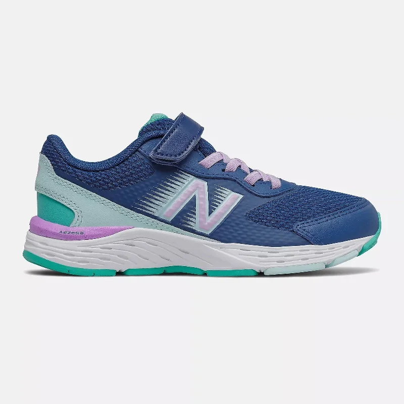 New Balance Captain Blue/Dark Violet 680v6 Children’s Sneaker