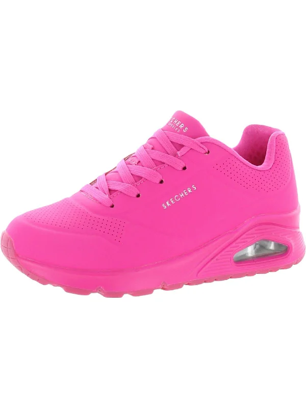 Night Shades Girls Faux Leather ittle Athletic and Training Shoes