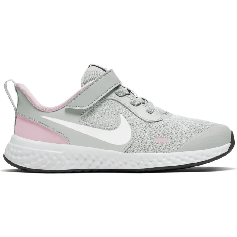 Nike Photon Dust/White/Pink Foam Revolution 5 Children’s Sneaker