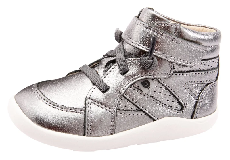 Old Soles Girl's & Boy's 8020 Ground Leader Sneakers - Rich Silver