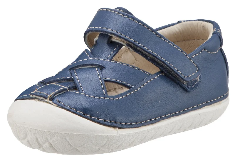 Old Soles Boy's and Girl's Thread Pave Leather Sandal Sneakers, Jeans