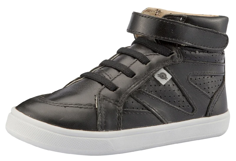 Old Soles Girl's & Boy's Starter Sneakers, Nero