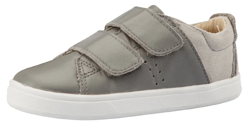 Old Soles Girl's & Boy's Toko Sneakers, Grey / Grey