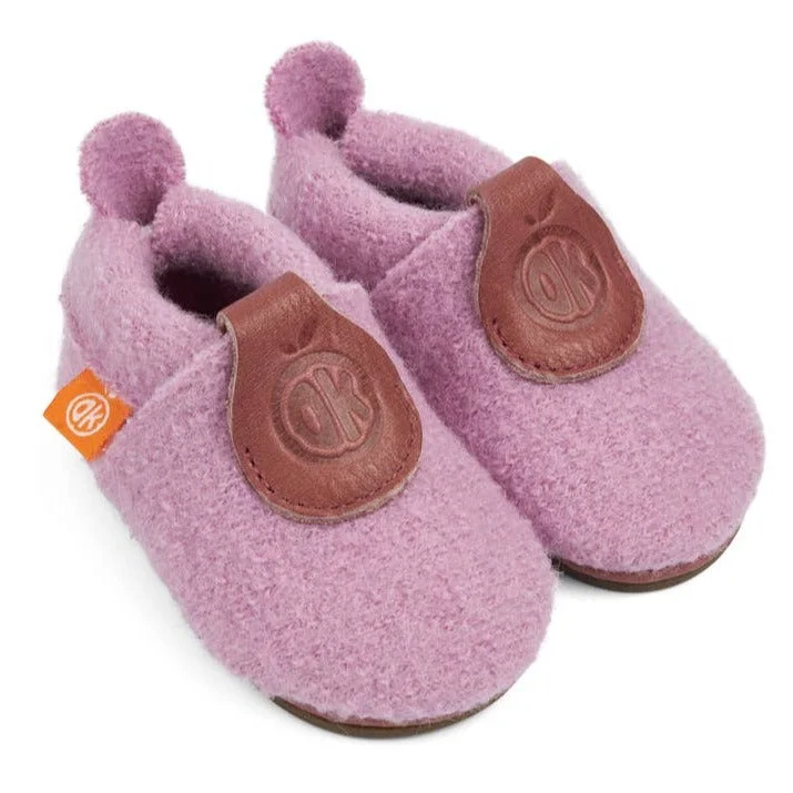 Orangenkinder Girl's AMIGO Wolli Barefoot Shoes, Purple